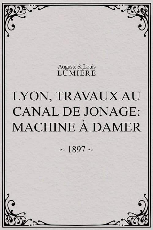 Canal de Jonage: Máquina de Nivelamento