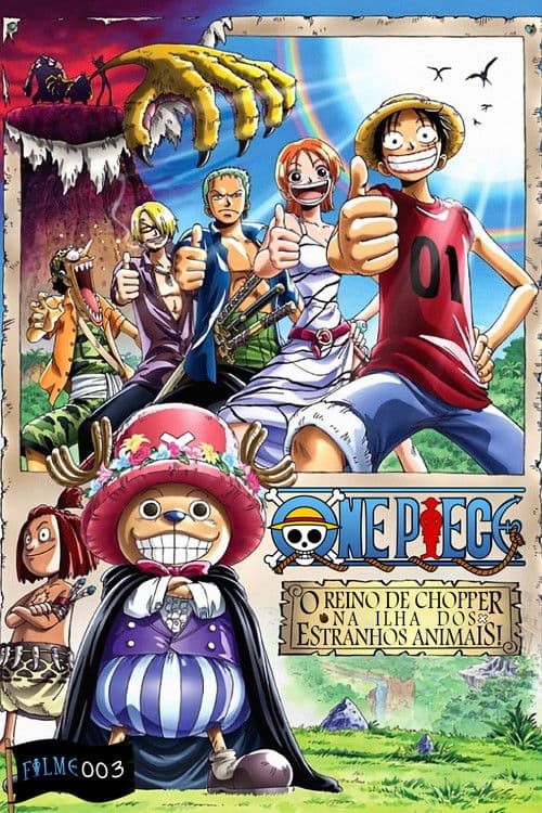 One Piece: O Reino de Chopper na Ilha dos Animais Estranhos